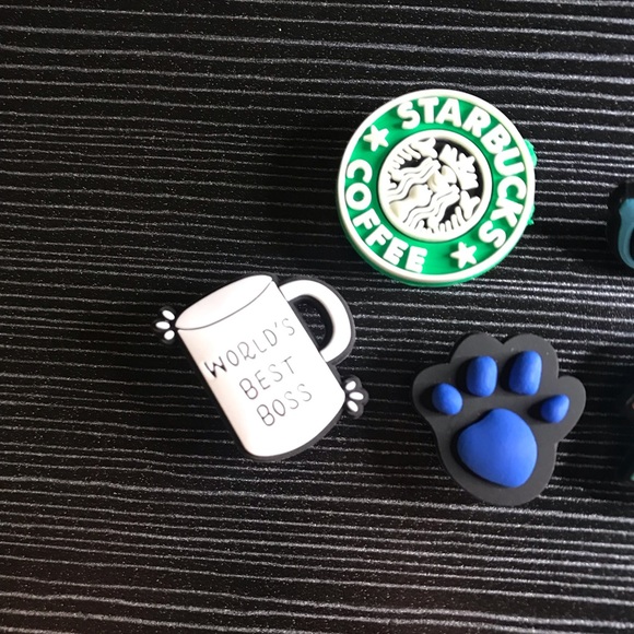 Starbucks & Best Boss Themed Croc Charms *Bundle 3 Save 20%* - Picture 3 of 5